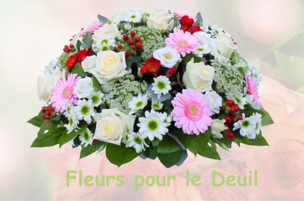 fleurs deuil PARTHENAY-DE-BRETAGNE